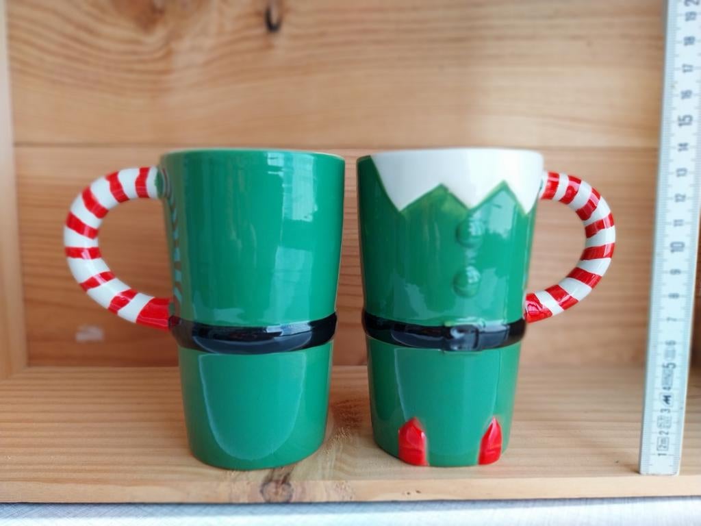 2 hoge mokken elfen, Ophalen