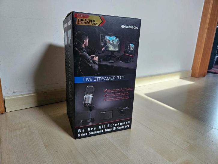 Complete streaming set, Computers en Software, Overige Computers en Software, Gebruikt, Ophalen of Verzenden