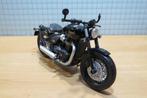 Triumph Bonneville Bobber 1:12 Welly, Ophalen of Verzenden, Nieuw, 1:9 t/m 1:12, Motor