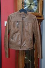 Bruine jas van imitatieleer, korte jas „Vero Moda”, maat S, Bruin, Vero Moda, Ophalen of Verzenden, Zo goed als nieuw