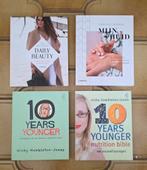 4 boeken over voeding, huidverzorging en beauty, Enlèvement, Comme neuf