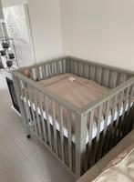 Park ocean pericles taupegrijs matras met wielen 75 x 95 cm, Ophalen, Zo goed als nieuw, Wieltjes