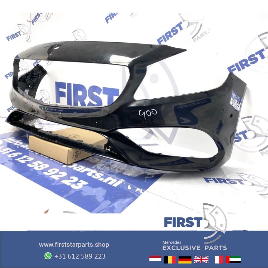 W176 FACELIFT VOORBUMPER ZWART origineel Mercedes A KLASSE 2, Gebruikt, -, Voor, Ophalen of Verzenden