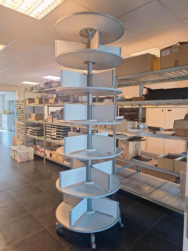 Colonne rotative classeurs – gain de place – usage pro, Articles professionnels, Aménagement de Bureau & Magasin | Entrepôt, Rayonnage & Stockage