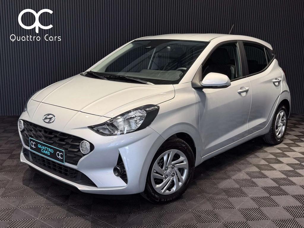 Hyundai i10 1.0i - Boite auto - 1ère main - Car Play, Autos, Hyundai, Argent ou Gris, Achat, 998 cm³, Euro 6