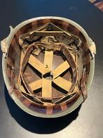 US WWII WO2 M1 helm helmet met liner, Enlèvement ou Envoi
