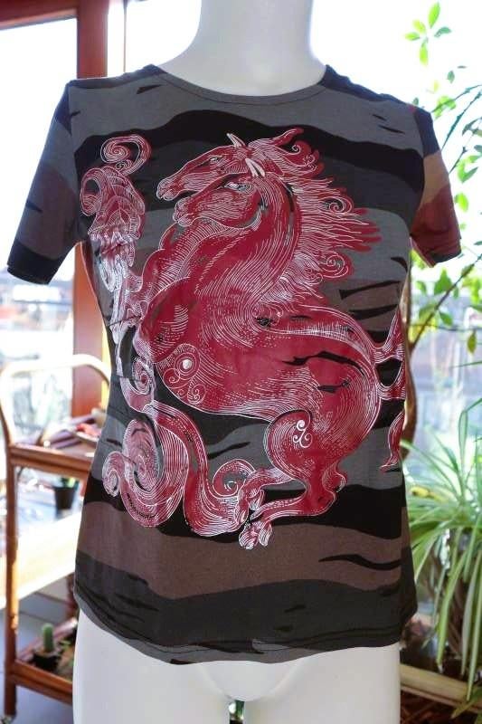 actief Custo Barcelona paarden T-shirt, Vêtements | Hommes, T-shirts, Comme neuf, Taille 46 (S) ou plus petite, Autres couleurs