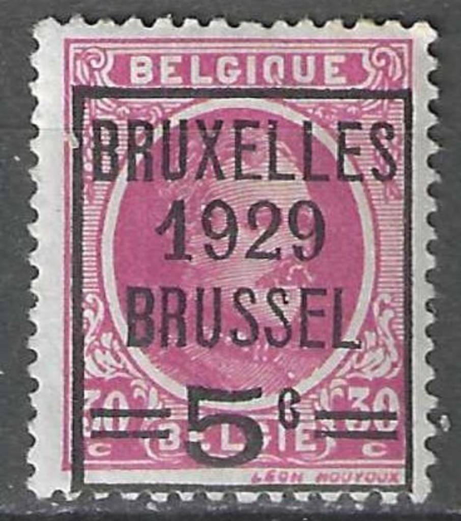 Belgie 1929 - Yvert/OBP 273 - Koning Albert I - Houyoux (ZG), Postzegels en Munten, Postzegels | Europa | België, Postfris, Koninklijk huis