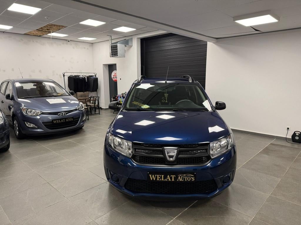 DACIA LOGAN TURBO BENZINE 2016/NAVIGATIE/CARPLAY/TOP STAAT, Auto's, Blauw, Logan, Bedrijf, 1000 cc