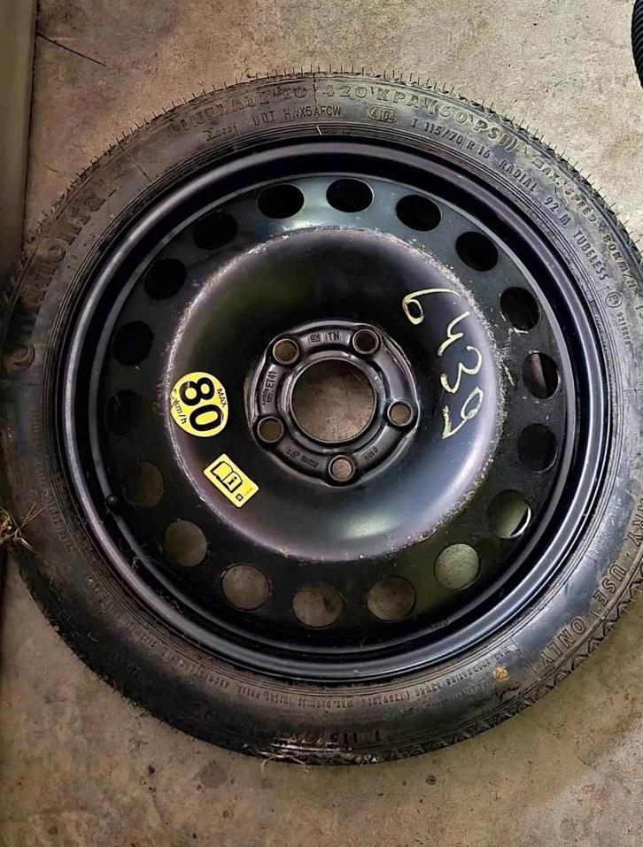 Roue de secours galette opel 5x110 ( neuve), Autos : Pièces & Accessoires, Pneus & Jantes, 16 pouces, Enlèvement