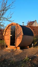 2M Barrel Sauna Gratis Levering en Plaatsing, Sport en Fitness, Sauna, Ophalen of Verzenden
