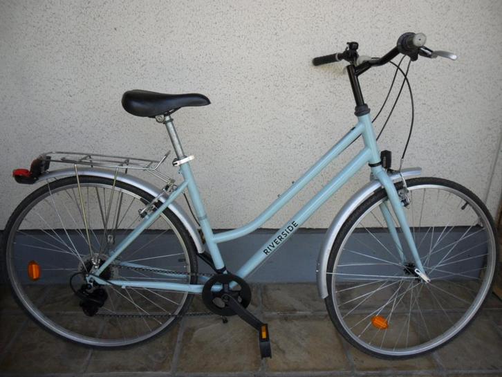 Vélo femme, Fietsen en Brommers, Fietsen | Dames | Damesfietsen, (Extra) lage instap, Versnellingen, Ophalen