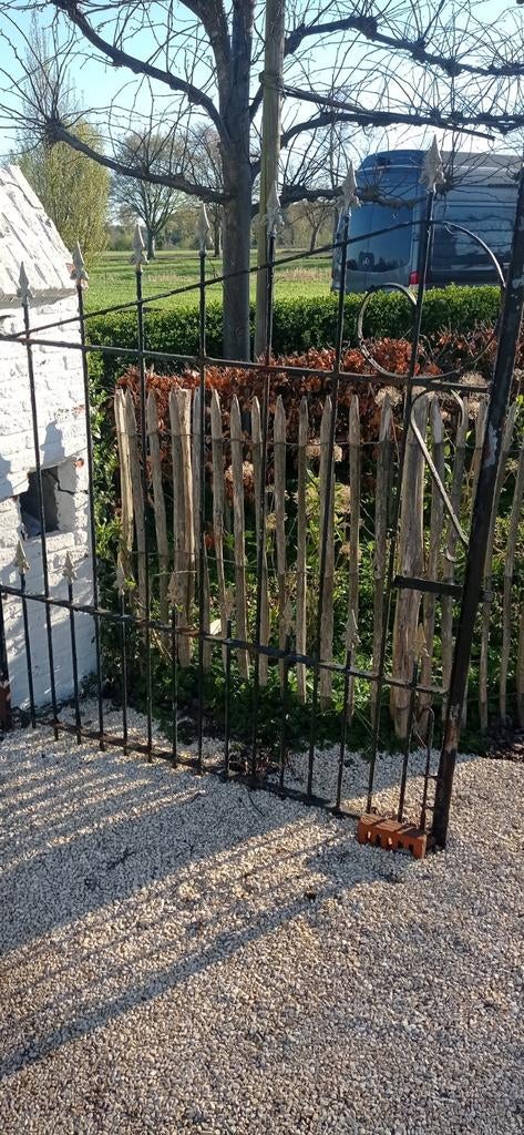 Ijzer hek, Tuin en Terras, Ophalen, IJzer