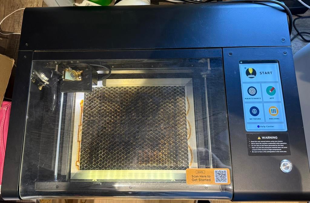 Flux beamo lasermacine + rotary module, Ophalen, Gebruikt, Overige technieken