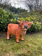 Schotse Hooglander, Rosse koe, tuin, boerderij, 60cm, Ophalen, Nieuw, Kunststof, Dierenbeeld