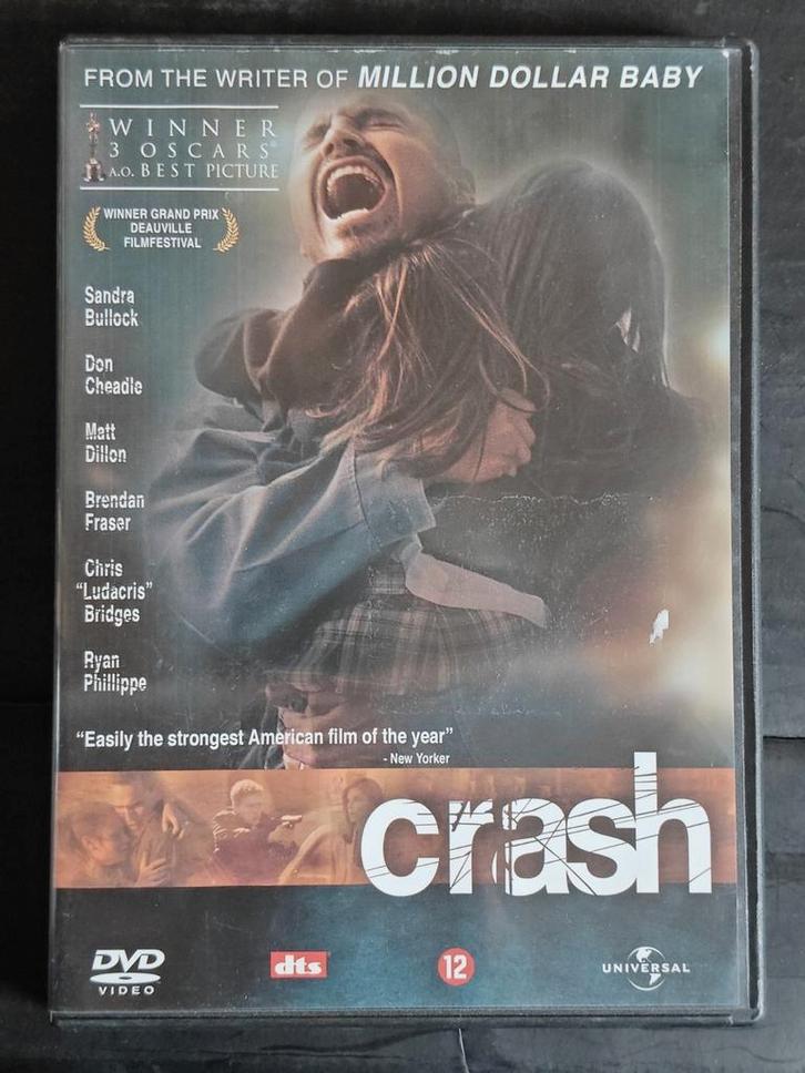 Crash (met Sandra Bullock & Matt Dillon), Cd's en Dvd's, Dvd's | Drama, Gebruikt, Drama, Vanaf 12 jaar, Verzenden