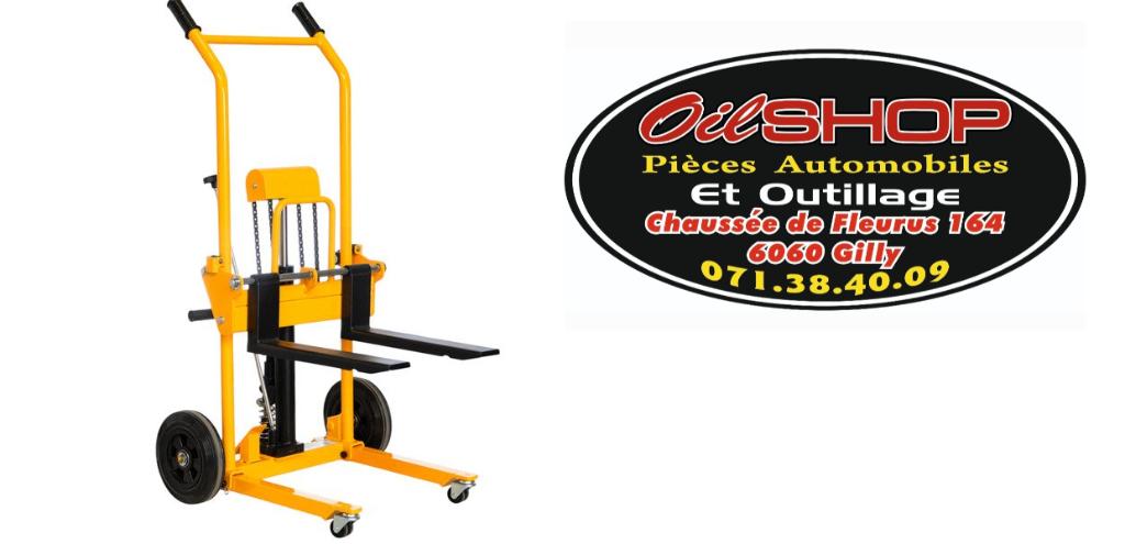 Diable gerbeur élévateur manuel 200kg 900mm, Enlèvement, Neuf