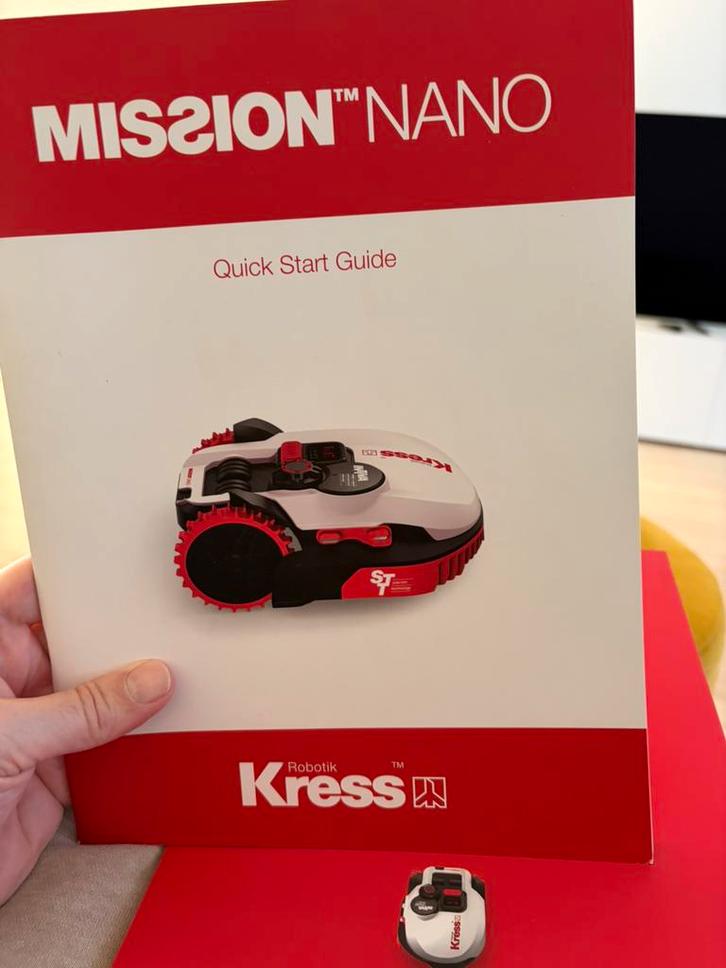 Robotmaaier kress, Tuin en Terras, Robotmaaiers, Met regensensor, Ophalen