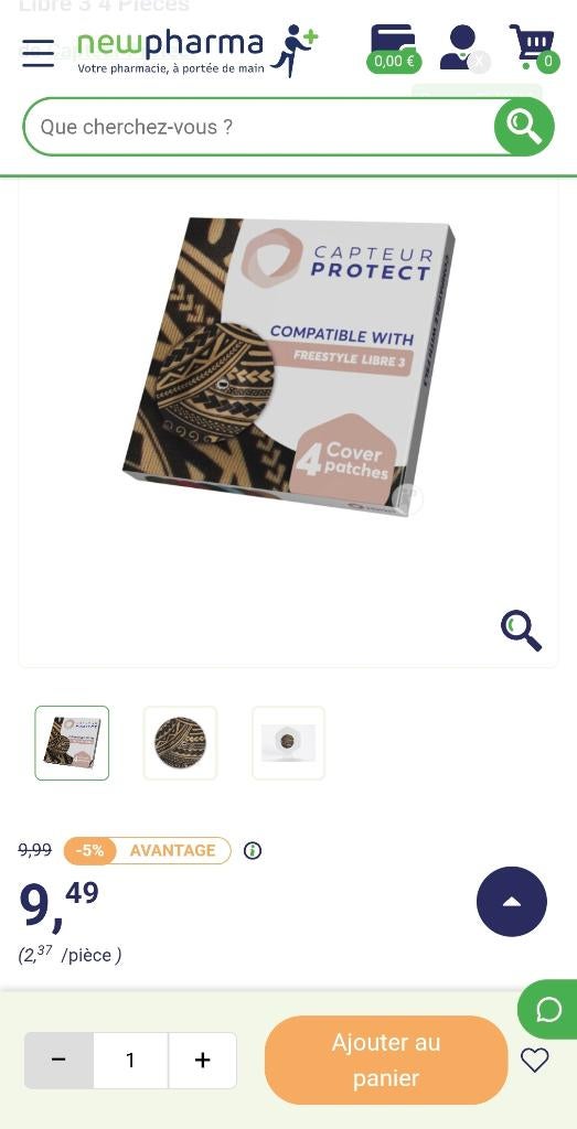 Freestyle Libre bloedglucosemeter 2 + 4 gratis patches, Ophalen of Verzenden, Nieuw