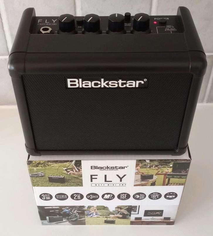 BlackStar Fly 3 mini amp avec sortie HP 4 Ω, Musique & Instruments, Amplis | Basse & Guitare, Comme neuf, Guitare, Moins de 50 watts