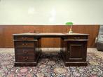 Klassiek Engels Chesterfield Bureau Partnerdesk, Antiek en Kunst, Ophalen