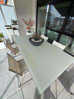 4 Gloster tuinstoelen, Jardin & Terrasse, Chaises de jardin, Enlèvement, Utilisé, Aluminium