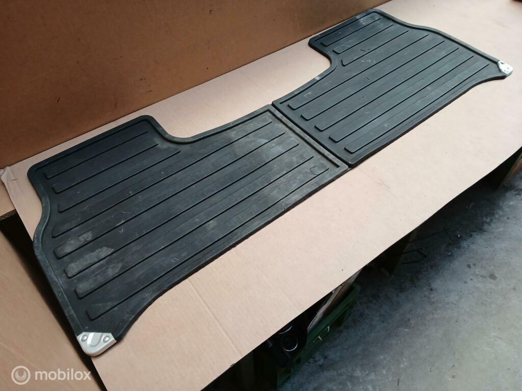 Rubber matten set achter Range Rover L322 Vogue Rubberen mat, Auto-onderdelen, Interieur en Bekleding, Land Rover, Ophalen of Verzenden