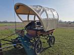 Auman Wagonette 148cm | Enkel & Dubbelspan | Nieuw Zeil/Rem, Dieren en Toebehoren, Zo goed als nieuw, Wagonette, Paard