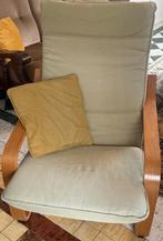 IKEA POÄNG relaxstoel, Huis en Inrichting, Stoelen, Ophalen, Gebruikt, Overige kleuren, Stof