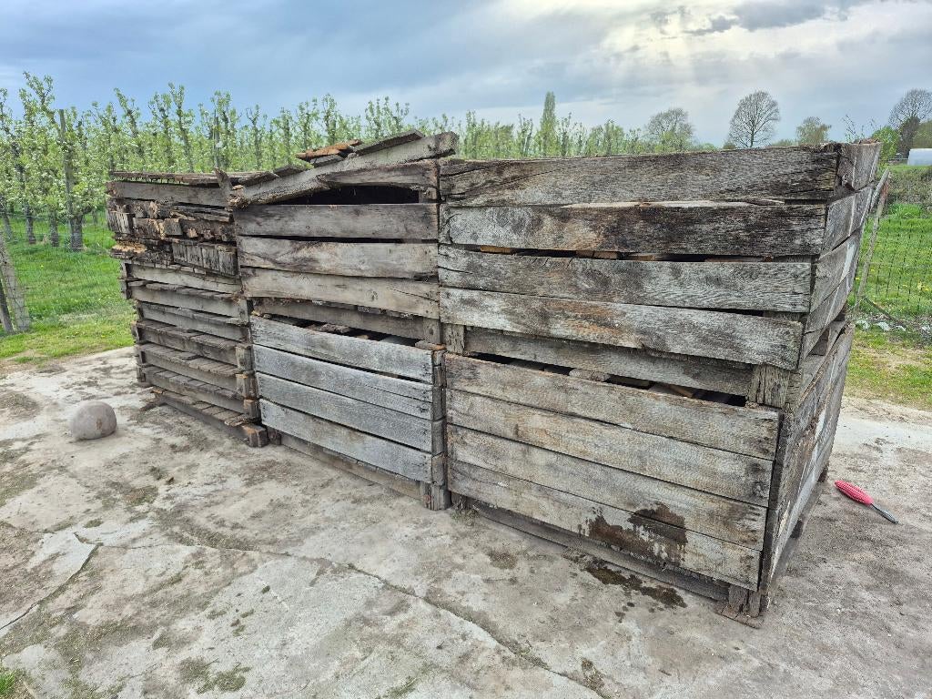 Brandhout 95% EIK 1 Lot 3.75 lang 1.25 br 1.50 hoog, 6 m³ ou plus, Enlèvement, Chêne, Bûches