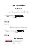 Couteaux VictorInox Neufs, Enlèvement, Neuf