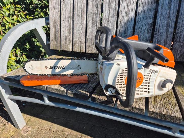 Tronçonneuse Stihl MS201 T Tophandle, Jardin & Terrasse, Outils à main, Comme neuf, Enlèvement