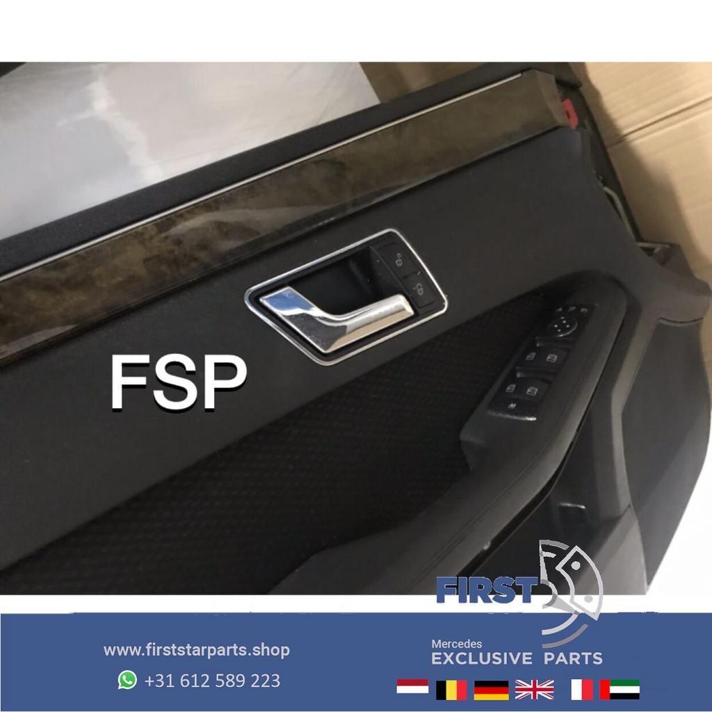 W212 DEURPANEEL SET Mercedes E KLASSE LRVA 4X DEURKAART LINK, Utilisé, -, -, Enlèvement ou Envoi