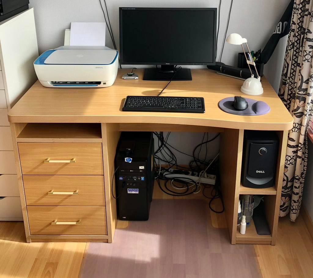 Bureau en bois, Enlèvement, Comme neuf