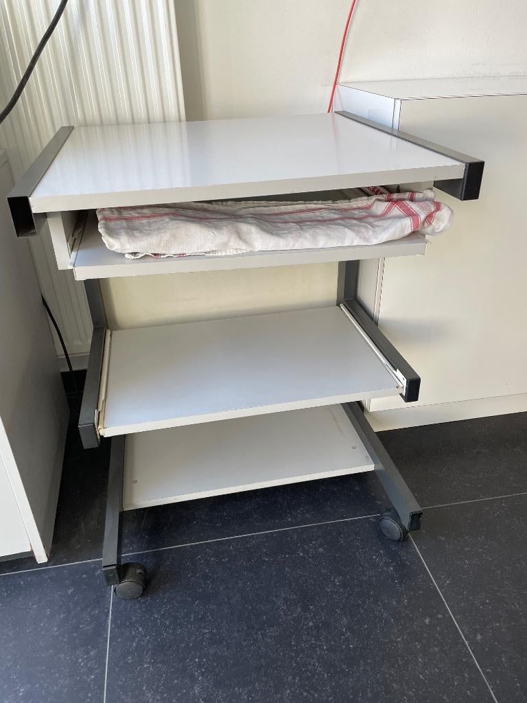 Computertafel, Maison & Meubles, Bureaux, Autres marques, Bureau d'ordinateur, Avec roues, Enlèvement