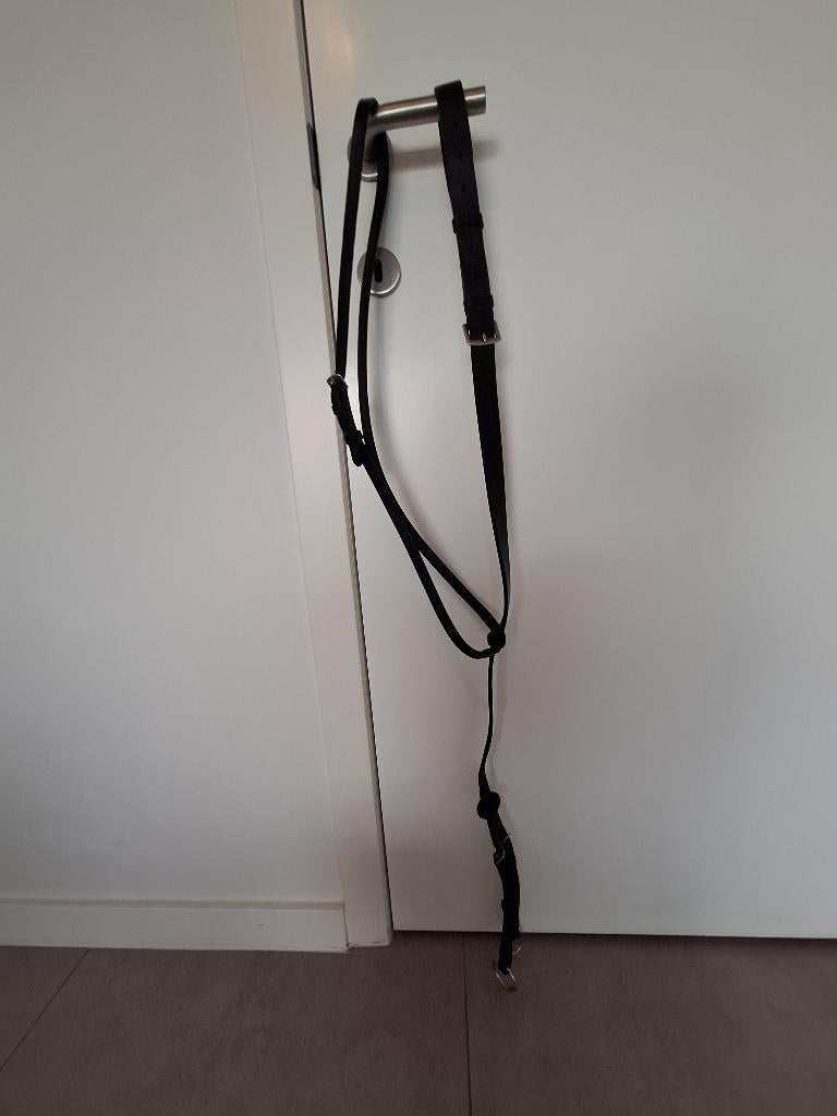 Martingaal paard zwart, Animaux & Accessoires, Chevaux & Poneys | Brides & Harnachement, Enlèvement ou Envoi, Utilisé