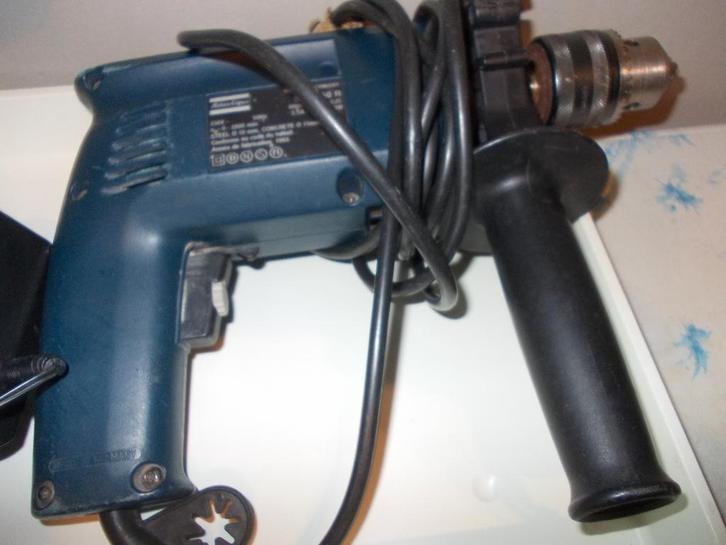 werkgerei boren, Bricolage & Construction, Outillage | Foreuses, Utilisé, Perceuse, 400 à 600 watts, Vitesse variable, Enlèvement