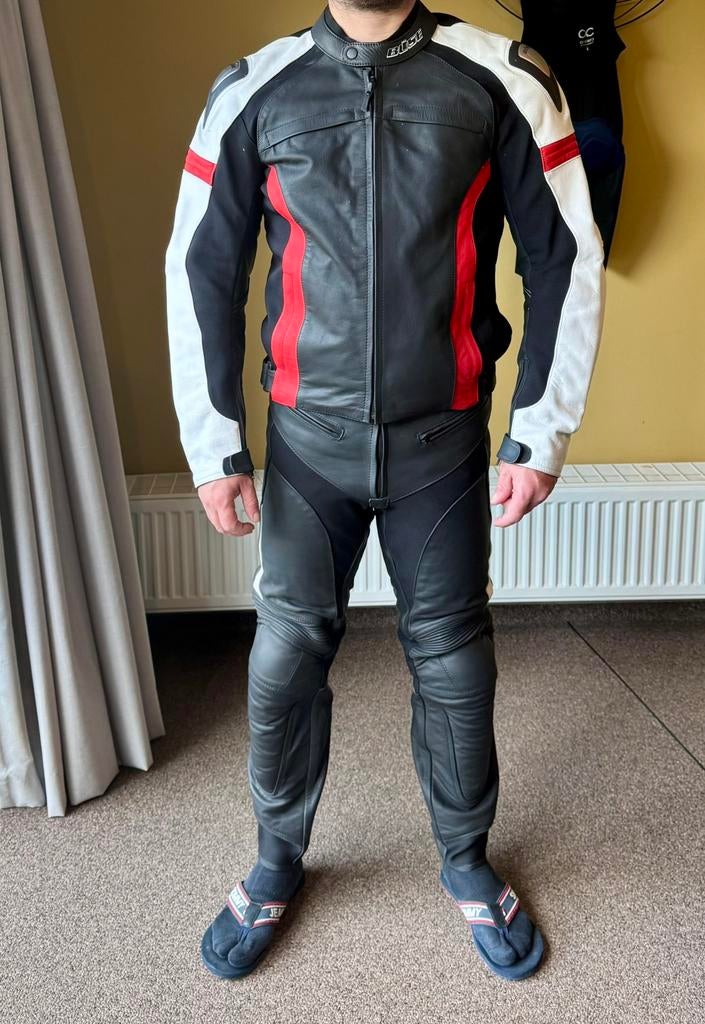 Büse 2 delig lederen motorpak, Motoren, Ophalen, Nieuw zonder kaartje, Heren, Combipak