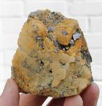 CARROLLIET op CALCIET uit Kambove in CONGO ZELDZAAM, Ophalen of Verzenden, Mineraal