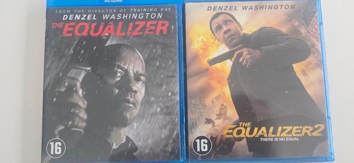 BR - The Equalizer 1+2, Cd's en Dvd's, Blu-ray, Zo goed als nieuw, Actie, Ophalen of Verzenden
