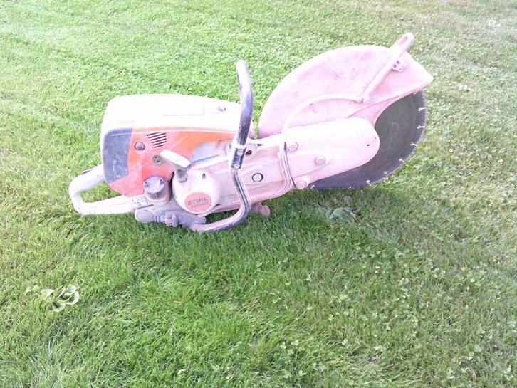 Stihl TS800 doorslijper, Bricolage & Construction, Outillage | Scies mécaniques, Utilisé, Autres types, 1200 watts ou plus, 70 mm ou plus