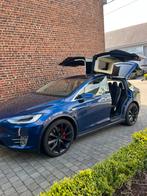 Tesla model x P90D FREE SUPERCHARGING, Auto's, Tesla, Automaat, Model X, Zwart, Leder