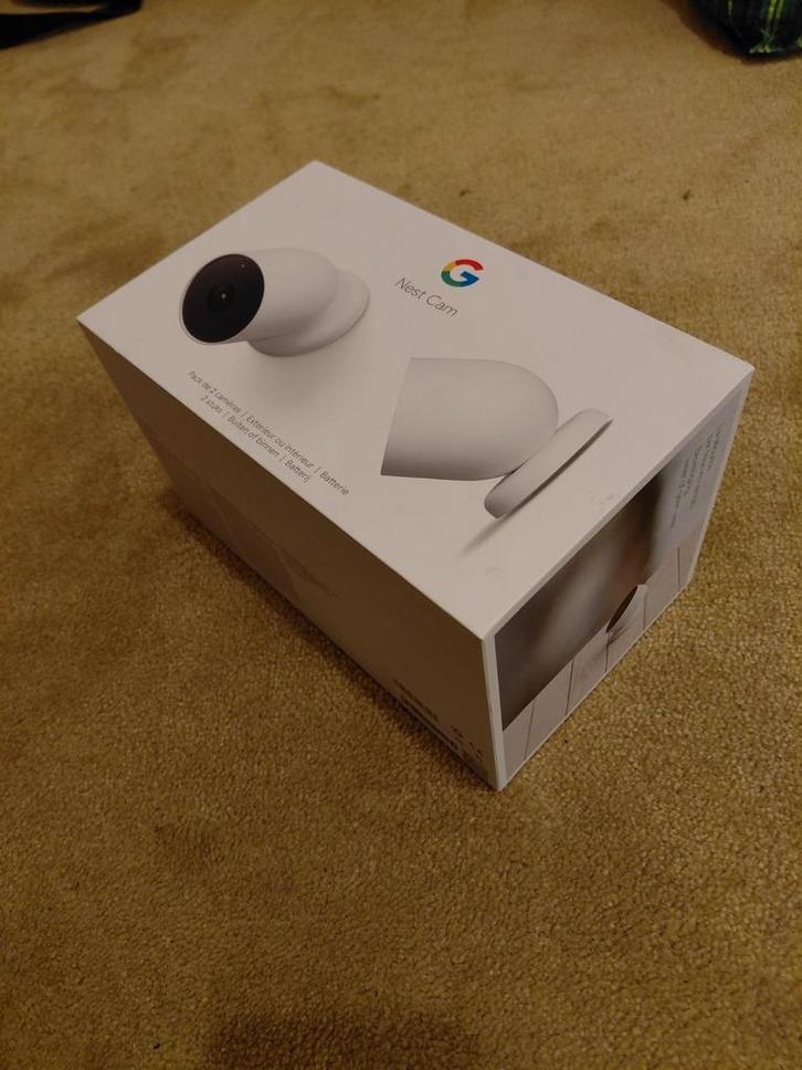 Caméra Google Nest (Batterie) - Support magnétique inclus, TV, Hi-fi & Vidéo, Caméras de surveillance, Utilisé, Caméra extérieure