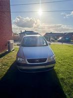 Opel Zafira 16 cc 7 plaatsen   IS VASTE PRIJS, Auto's, Zwart, 1600 cc, 7 zetels, 5 deurs
