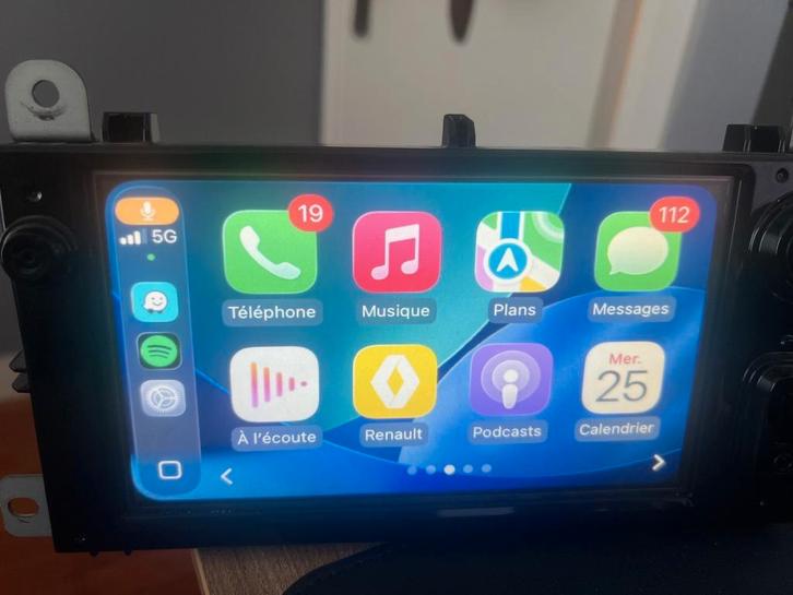 Originele Renault GPS GPS DAB+ CarPlay Android MAPS 2025, Auto diversen, Autoradio's, Zo goed als nieuw, Verzenden