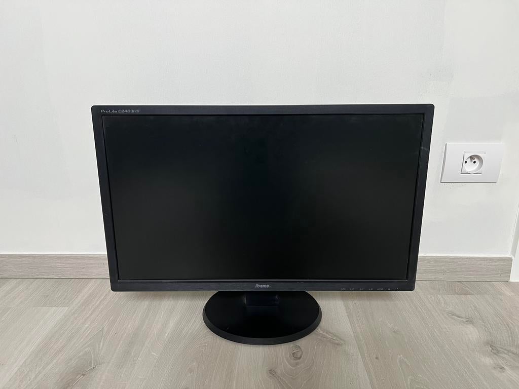 Iiyama 24" Full HD monitor, Computers en Software, Monitoren, Kantelbaar, Full HD, Zo goed als nieuw, 1 tot 2 ms