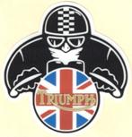 Triumph Cafe Racer sticker #13, Motoren, Verzenden