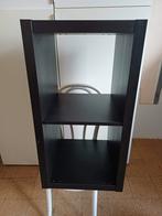 Etagère KALLAX de IKEA noire 2x1,  77cm x 41cm, Maison & Meubles, Enlèvement, Utilisé