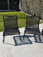 Set loungestoelen zwart, Ophalen, Gebruikt, Wicker