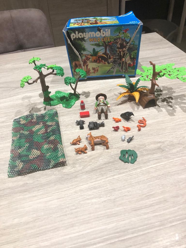 Playmobil, dieren/ dino sets (4sets), Ophalen, Gebruikt, Complete set